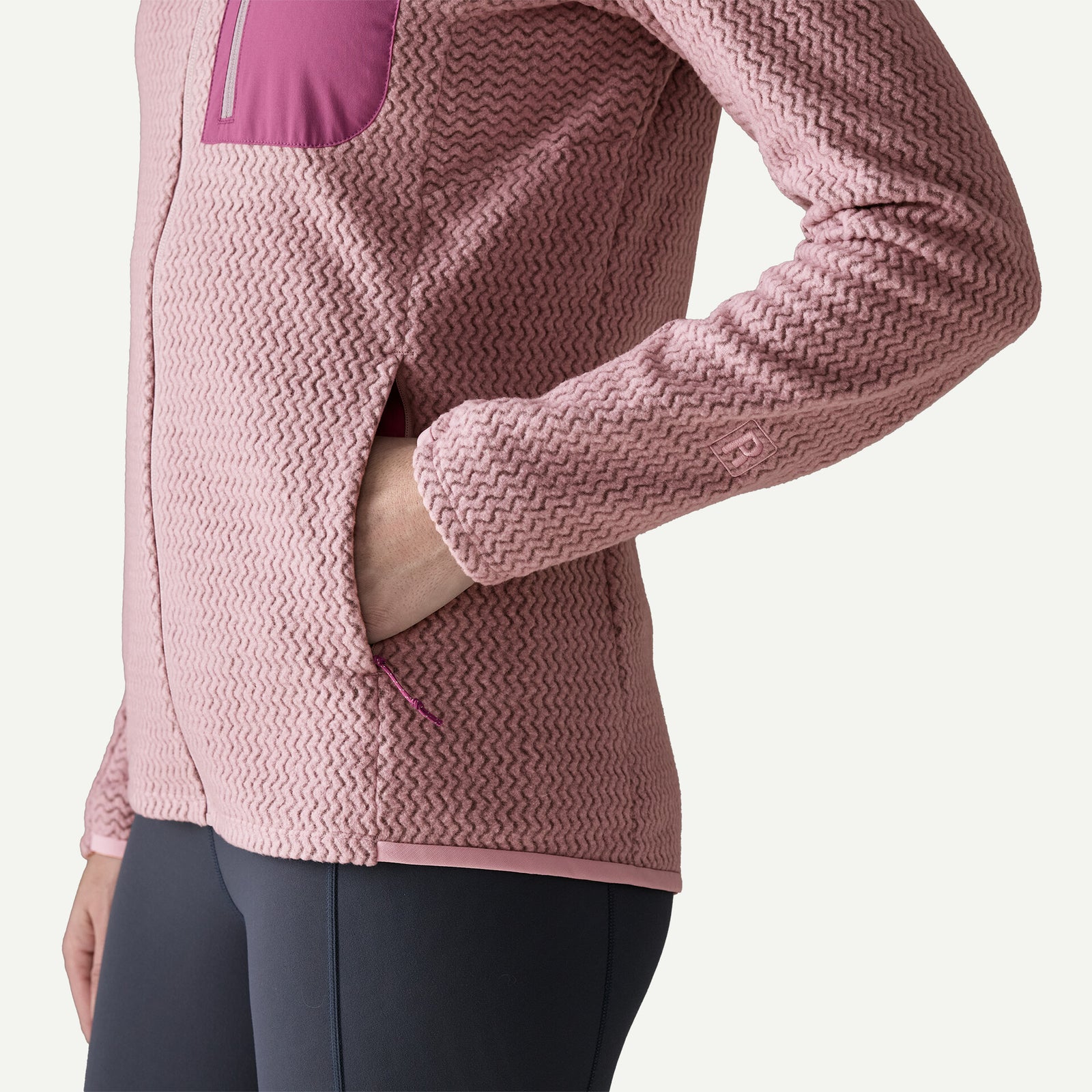 Patagonia W R1 Air Fleece Jacket QUIET VIOLET