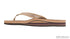 Rainbow W Double Layer 3/4" Leather Crystal SIERRA BROWN