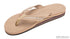 Rainbow W Double Layer 3/4" Leather Crystal SIERRA BROWN