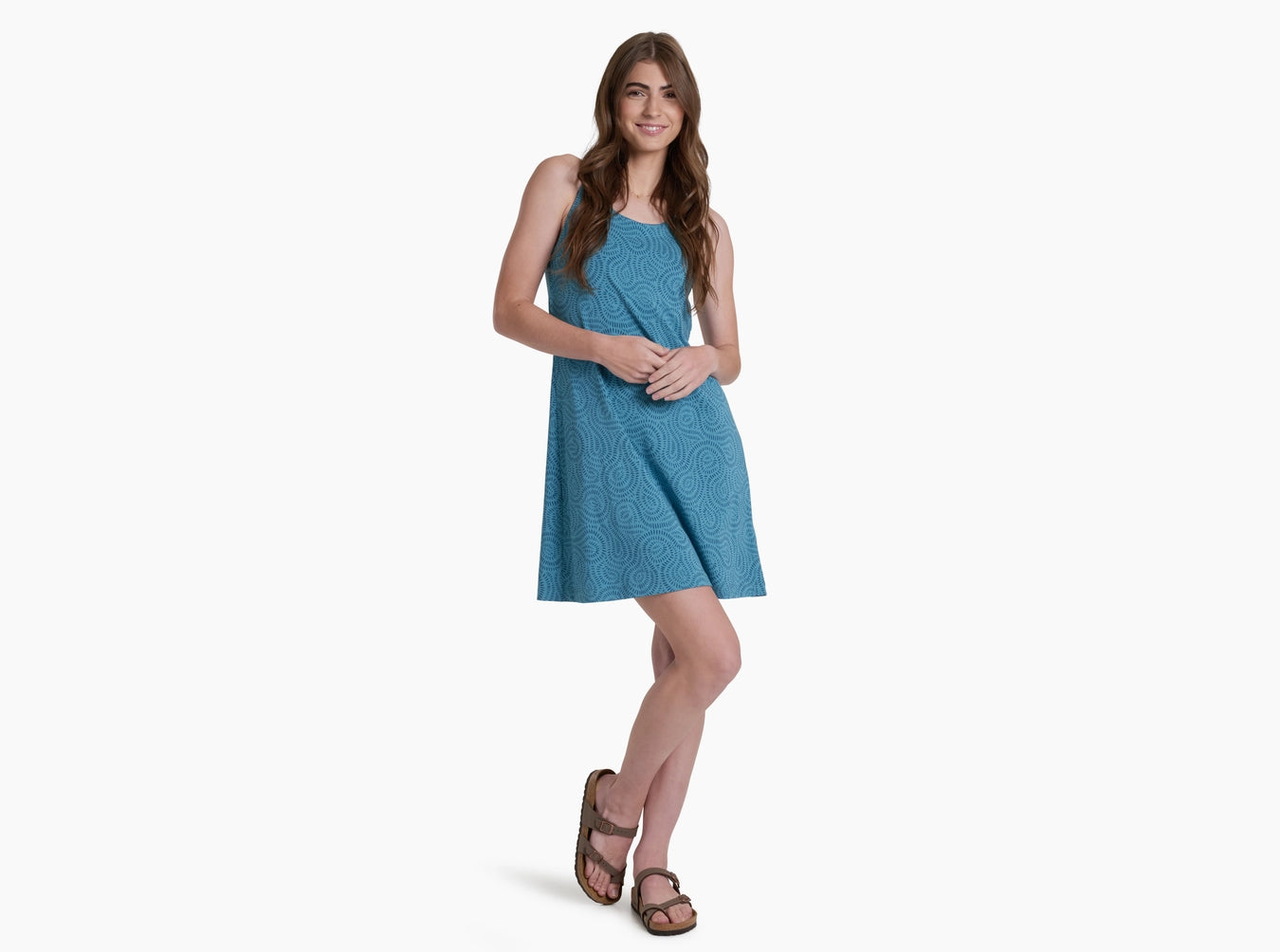 KUHL W Lyra Krossbak Dress ALPINE LAKE PRINT