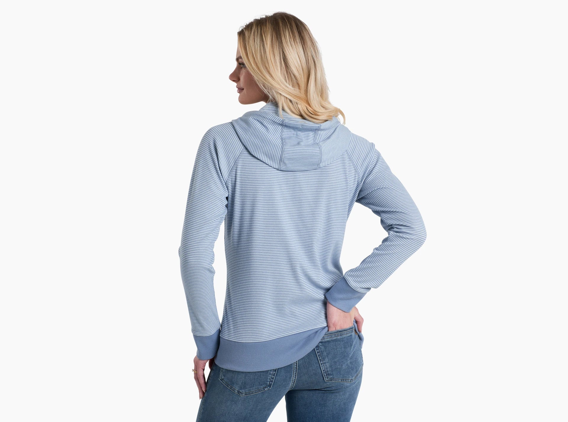 KUHL W Stria Pullover Hoody BLUE COVE