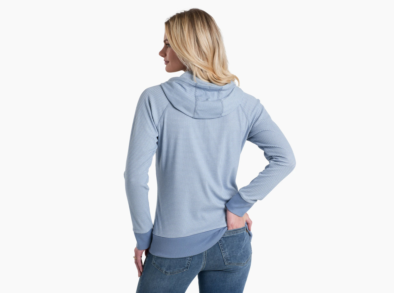 KUHL W Stria Pullover Hoody BLUE COVE