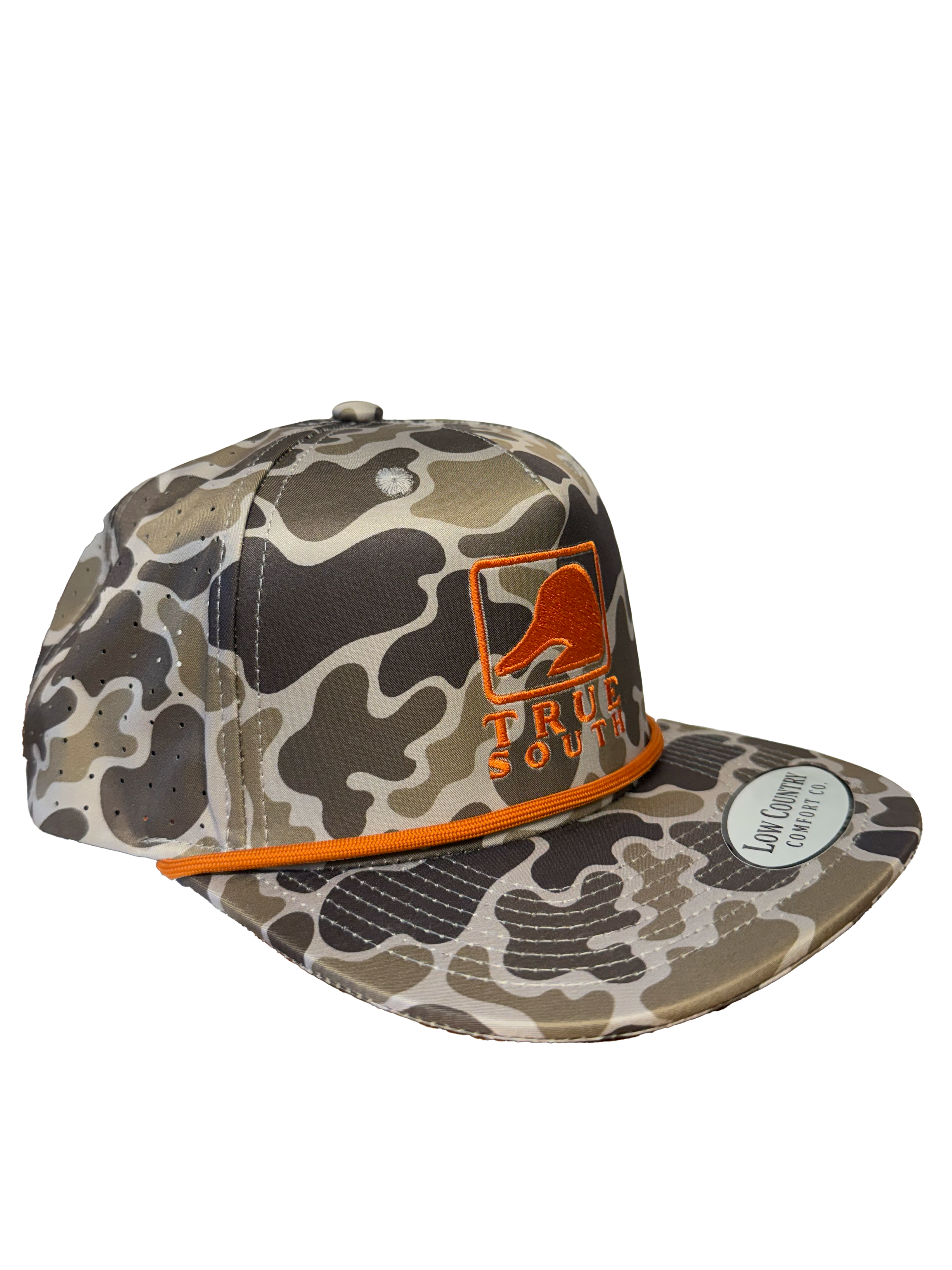 ALL STAR True South Duck Rope Hat CAMO/ORANGE