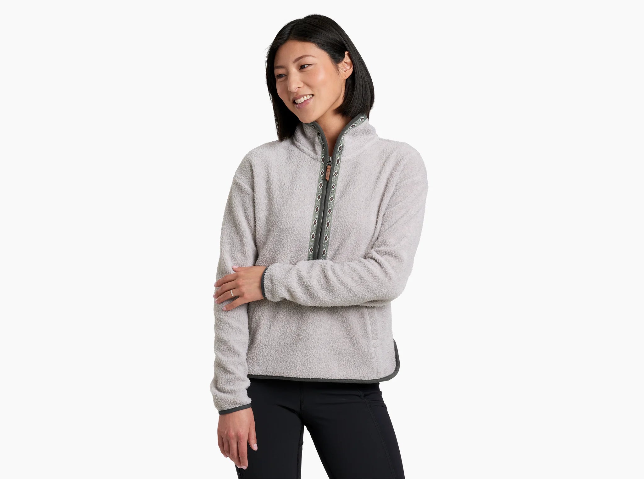 KUHL W Hygge 1/2 Zip NATURAL