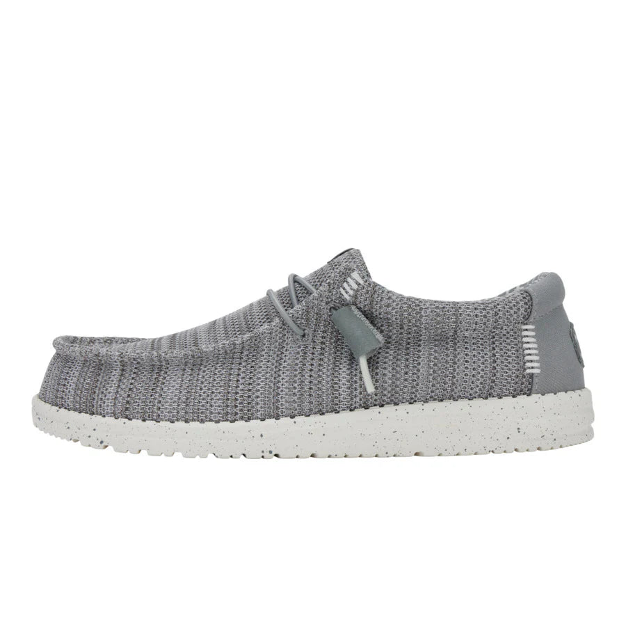 Hey Dude M Wally Stretch Sox GREY