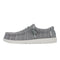Hey Dude M Wally Stretch Sox GREY