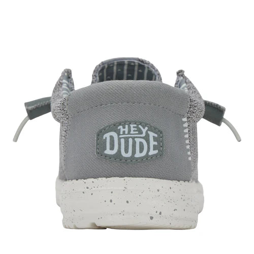 Hey Dude M Wally Stretch Sox GREY