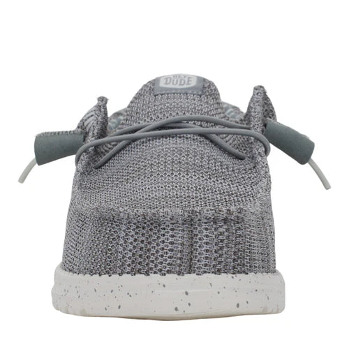 Hey Dude M Wally Stretch Sox GREY