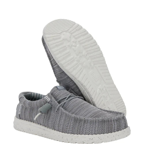 Hey Dude M Wally Stretch Sox GREY