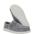 Hey Dude M Wally Stretch Sox GREY