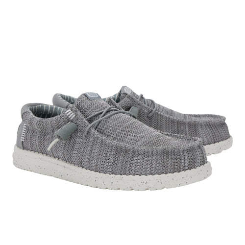 Hey Dude M Wally Stretch Sox GREY