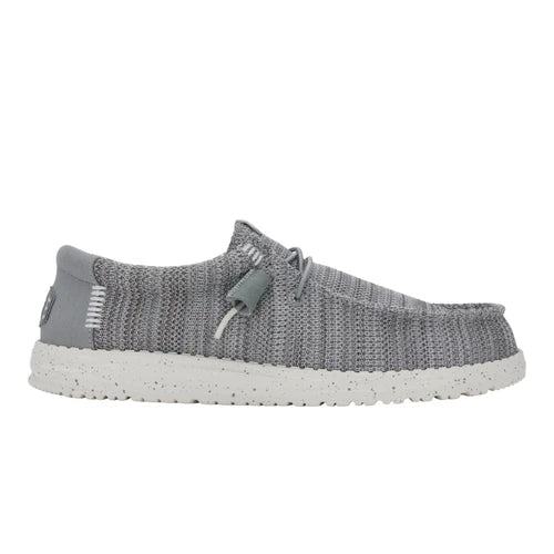 Hey Dude M Wally Stretch Sox GREY