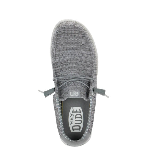 Hey Dude M Wally Stretch Sox GREY