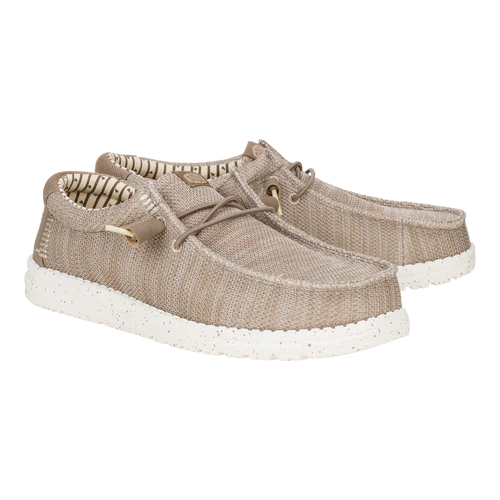 Hey Dude M Wally Stretch Sox TAN