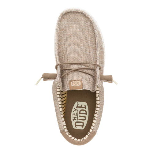 Hey Dude M Wally Stretch Sox TAN
