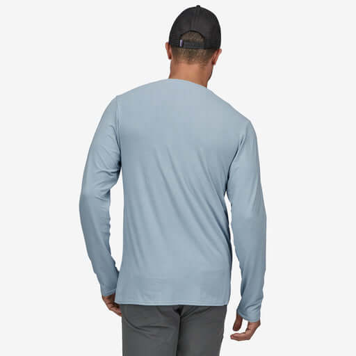 Patagonia M LS Tropic Comfort Crew STEAM BLUE