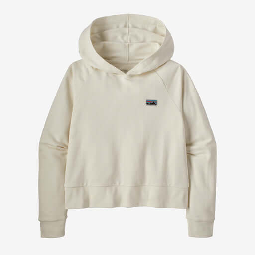 Patagonia W Regenerative Organic Cotton Hoody WOOL WHITE