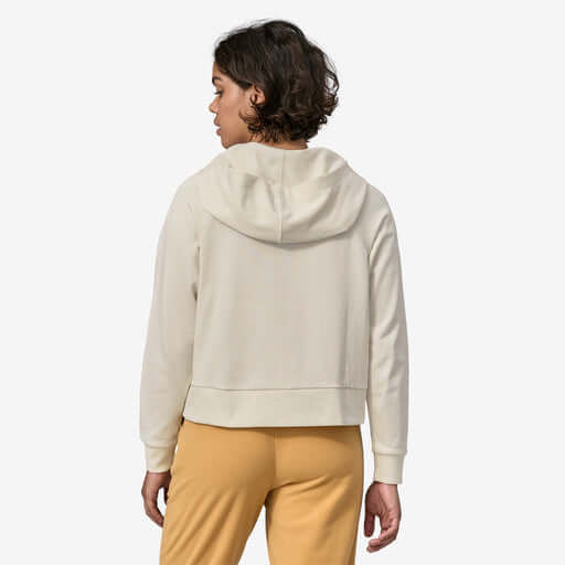 Patagonia W Regenerative Organic Cotton Hoody WOOL WHITE