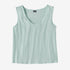 Patagonia W Regenerative Organic Cotton Tank WISPY GREEN