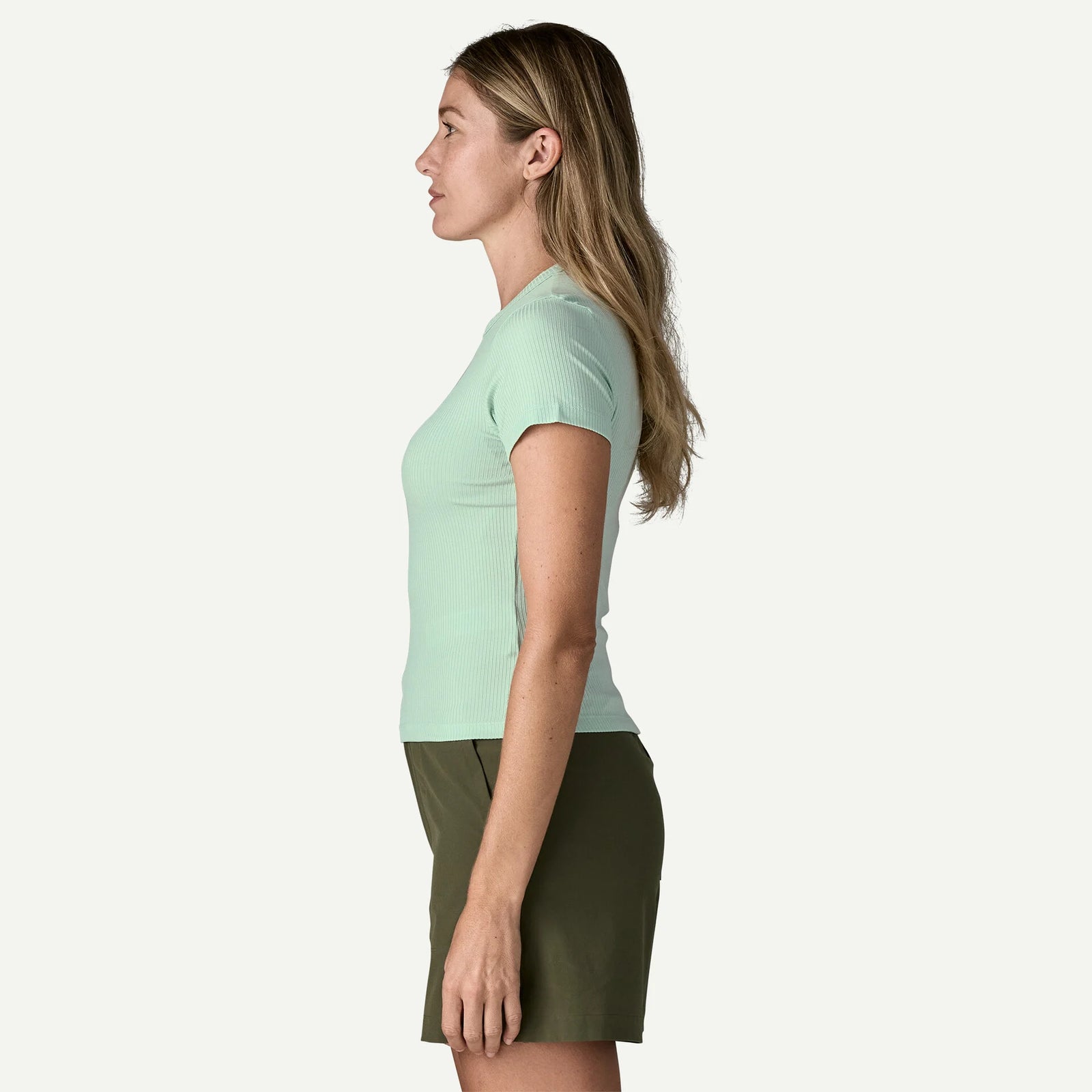 Patagonia W Rib Knit Top THIN ICE