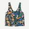 Patagonia W Garden Island Top ABSTRACT KALEIDOSCOPE BLACK