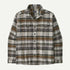 Patagonia M LS Fjord Flannel BLIZZARD SALT GREY