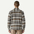 Patagonia M LS Fjord Flannel BLIZZARD SALT GREY