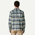 Patagonia M LW Fjord Flannel FOGGY VIRTUALLY BLUE