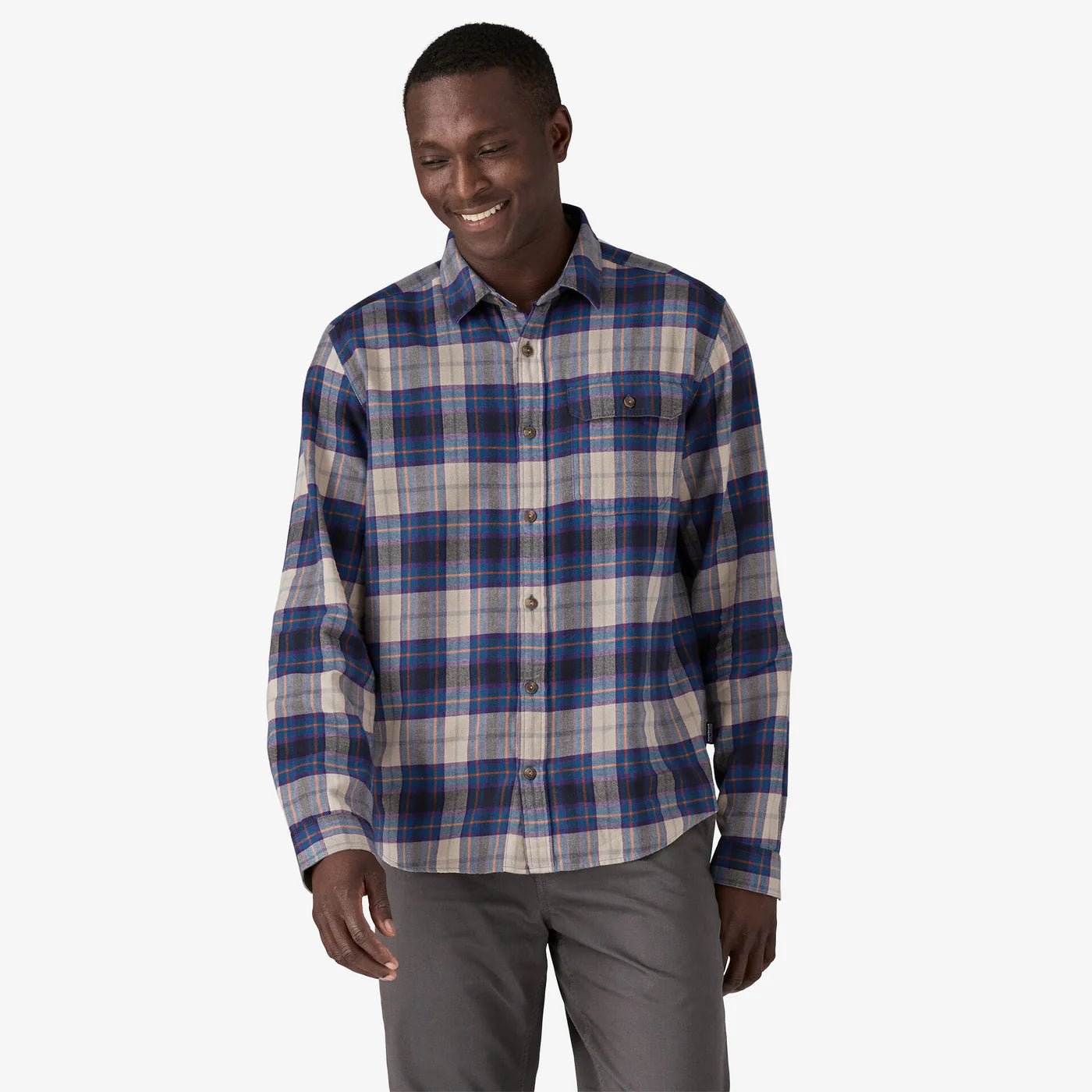 Patagonia M LS LW Fjord Flannel SPOTTER: ENDLESS BLUE