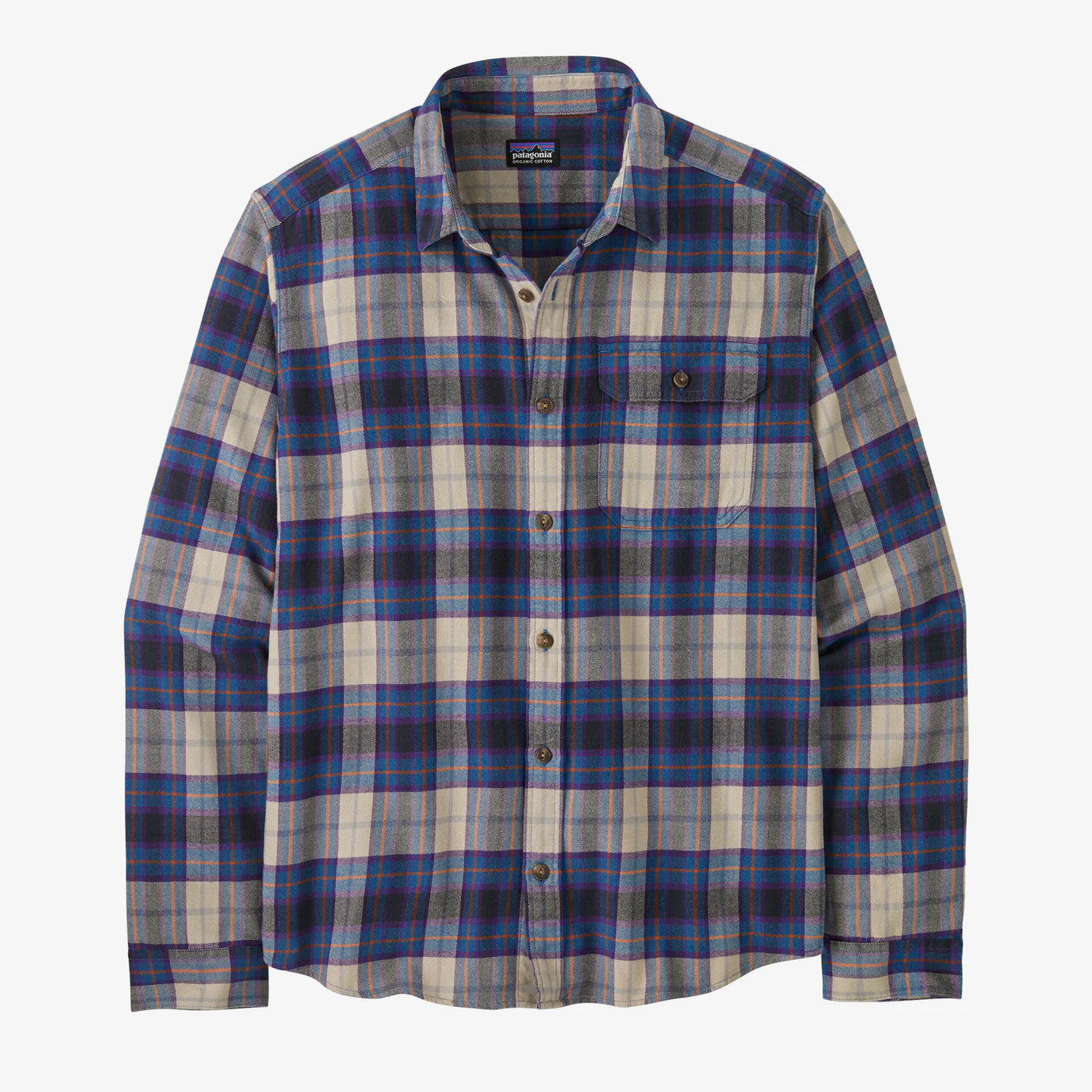 Patagonia M LS LW Fjord Flannel SPOTTER: ENDLESS BLUE