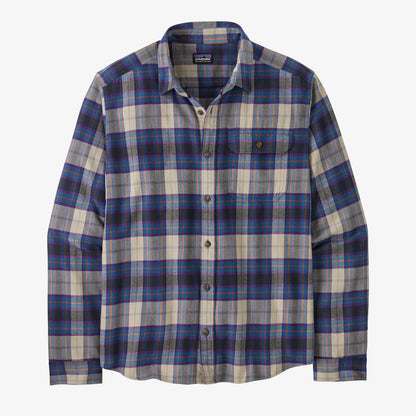 Patagonia M LS LW Fjord Flannel SPOTTER: ENDLESS BLUE