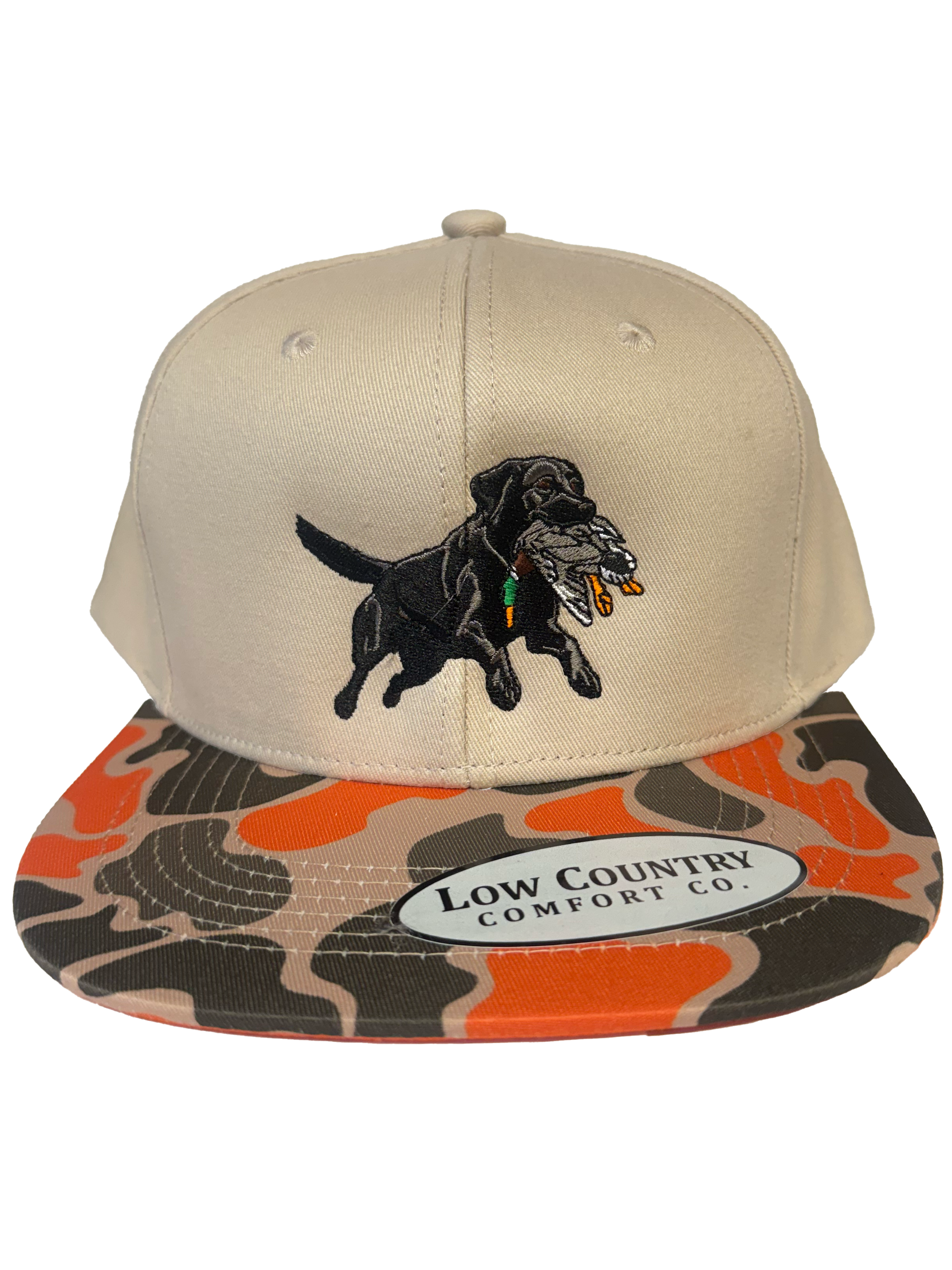 ALL STAR Leaping Lab Baseball Cap ORANGE CAMO