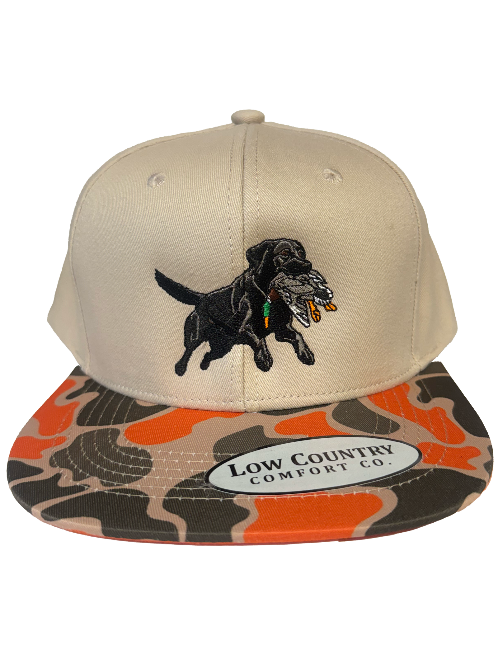 ALL STAR Leaping Lab Baseball Cap ORANGE CAMO