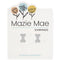 Mazie Mae CZ Dog Bone Studs SILVER