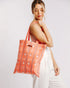 Sand Cloud Diamond Mudcloth Everyday Tote BURNT CO