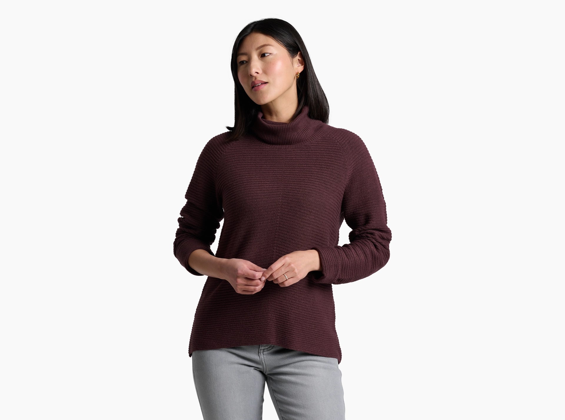 KUHL W Solace Sweater RAISIN