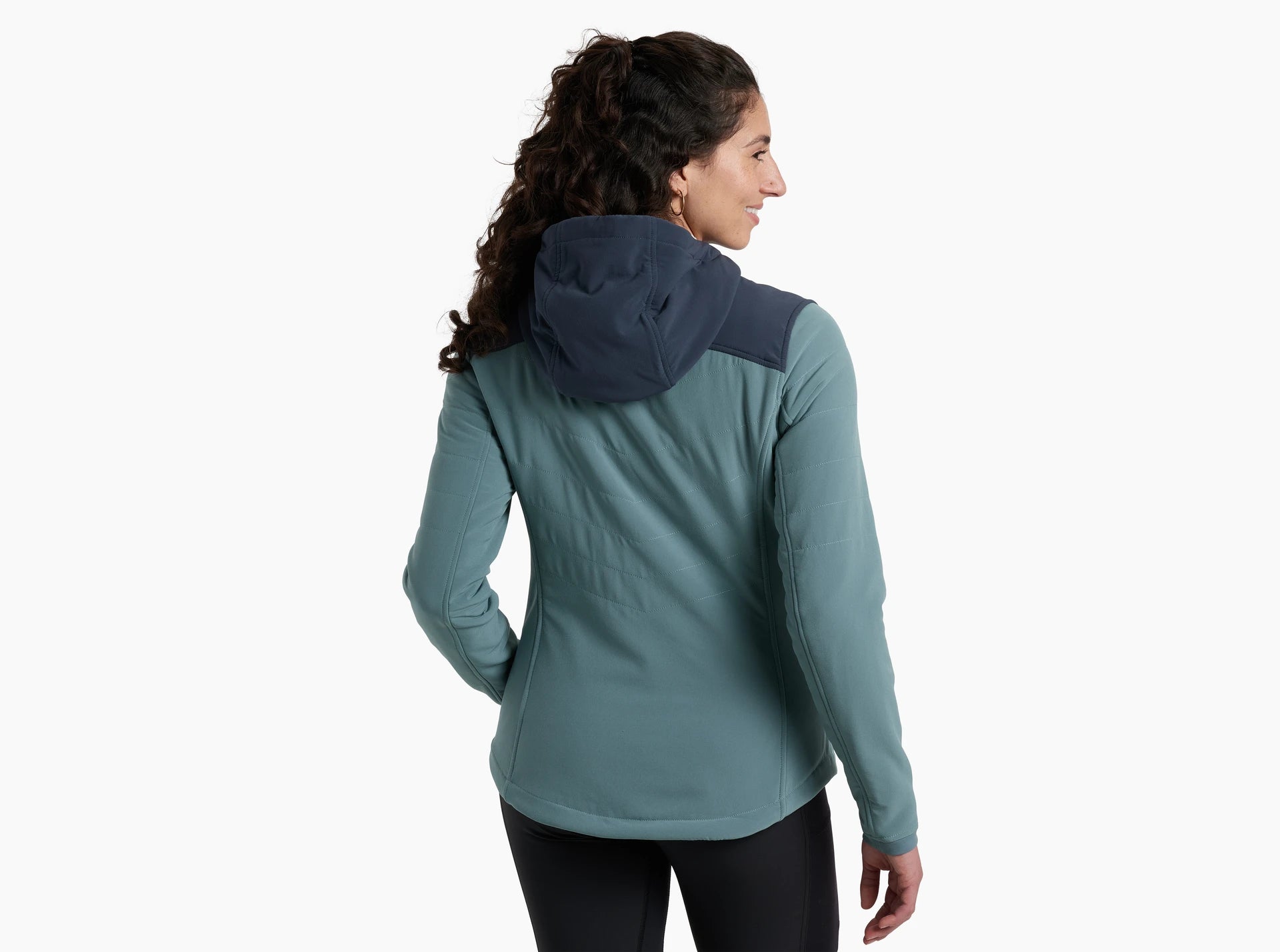 KUHL W Aero Fleece Hoody MINERAL BLUE / LAKEWOOD