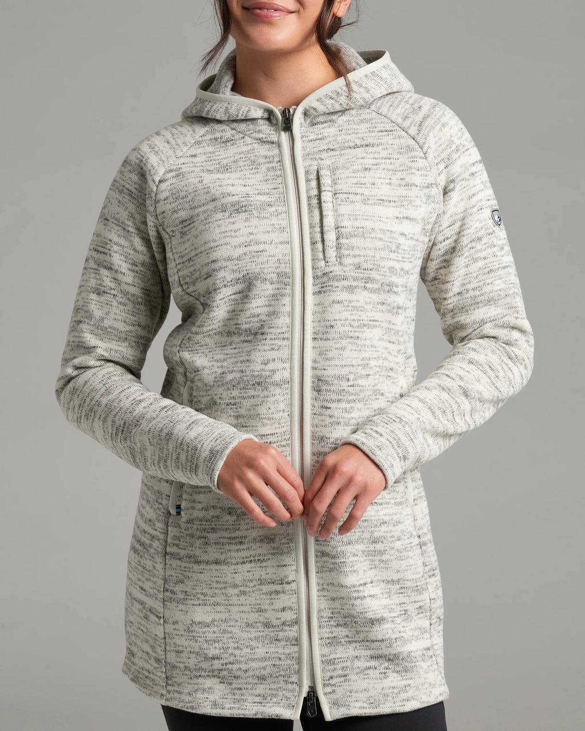 KUHL W Avaline Long Sweater Fleece ASH
