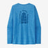 Patagonia M LS Capilene® Cool Daily Graphic Shirt - Lands TREE TROTTER:VESSEL BLUE