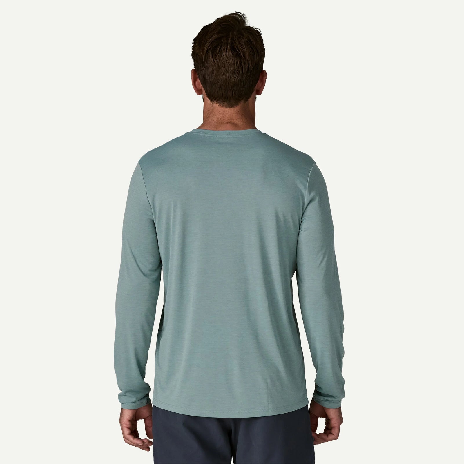 Patagonia M LS Cap Cool Daily Shirt BLUE SAGE / LIGHT BLUE SAGE X-DYE