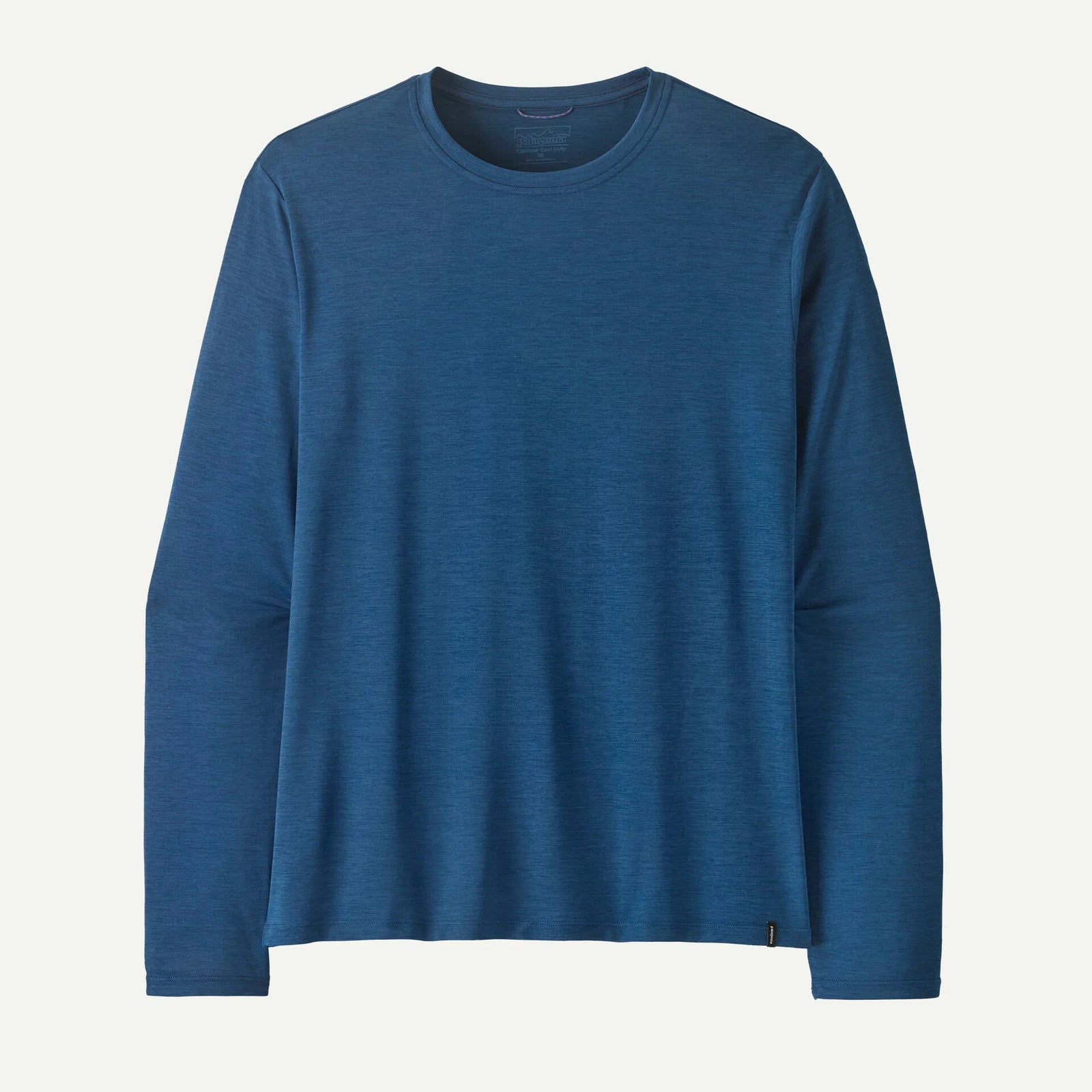 Patagonia M LS Cap Cool Daily CLEMENT BLUE: LIGHT CLEMENT BLUE X-DYE