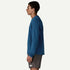 Patagonia M LS Cap Cool Daily CLEMENT BLUE: LIGHT CLEMENT BLUE X-DYE
