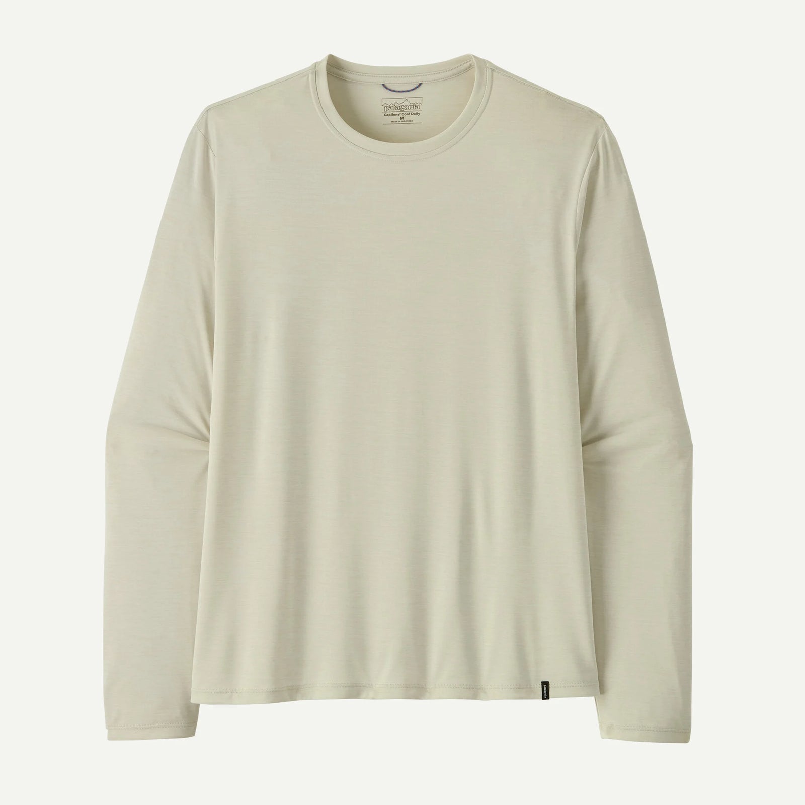 Patagonia M LS Cap Cool Daily Shirt DYNO WHITE