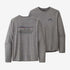 Patagonia M LS Capilene® Cool Daily Graphic Shirt 73' Skyline: FEATHER GREY