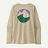 Patagonia W LS Cap Cool APPLIED IMAGINATION PUMICE