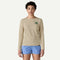 Patagonia W LS Cap Cool APPLIED IMAGINATION PUMICE