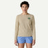 Patagonia W LS Cap Cool APPLIED IMAGINATION PUMICE
