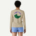 Patagonia W LS Cap Cool APPLIED IMAGINATION PUMICE