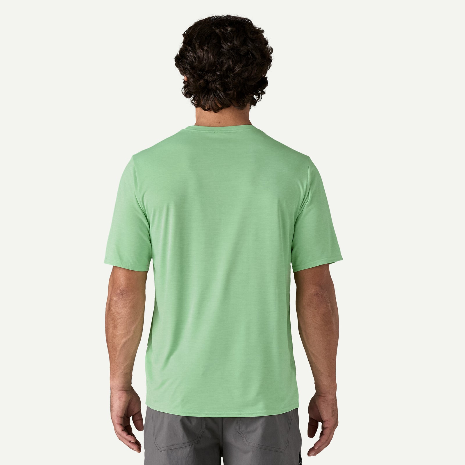 Patagonia M LS Cap Cool Daily '73 SKYLINE RINSED GREEN