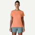 Patagonia W SS Cap Cool Daily Shirt PEACH SHERBERT